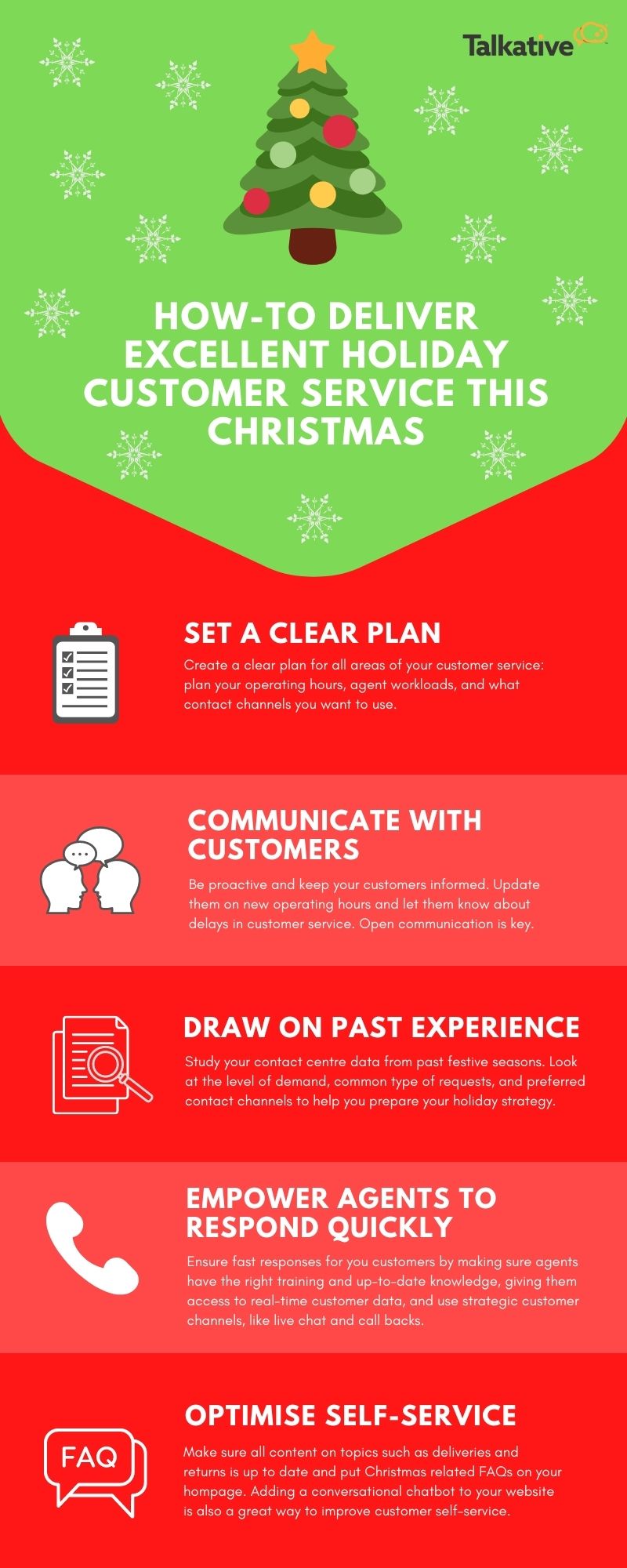Howto Provide Excellent Holiday Customer Service for Christmas 2021